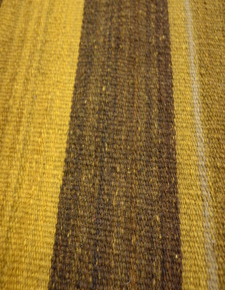 Detail image of  5' 2 x 6' 10  Hand Woven Kilim Afghan Wool Rug