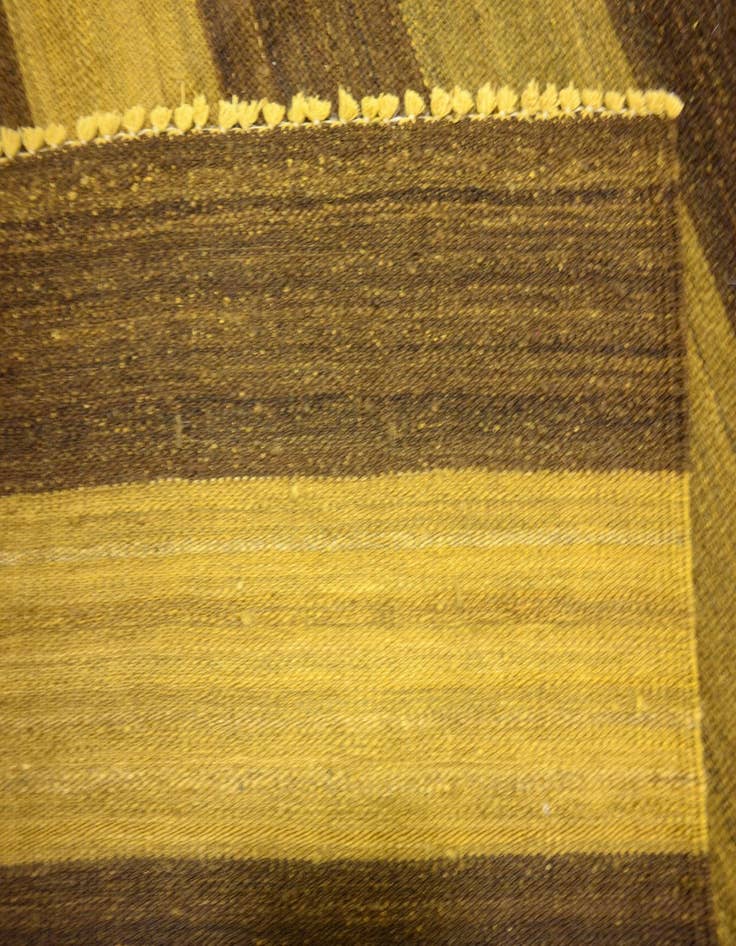 Detail image of  5' 2 x 6' 10  Hand Woven Kilim Afghan Wool Rug