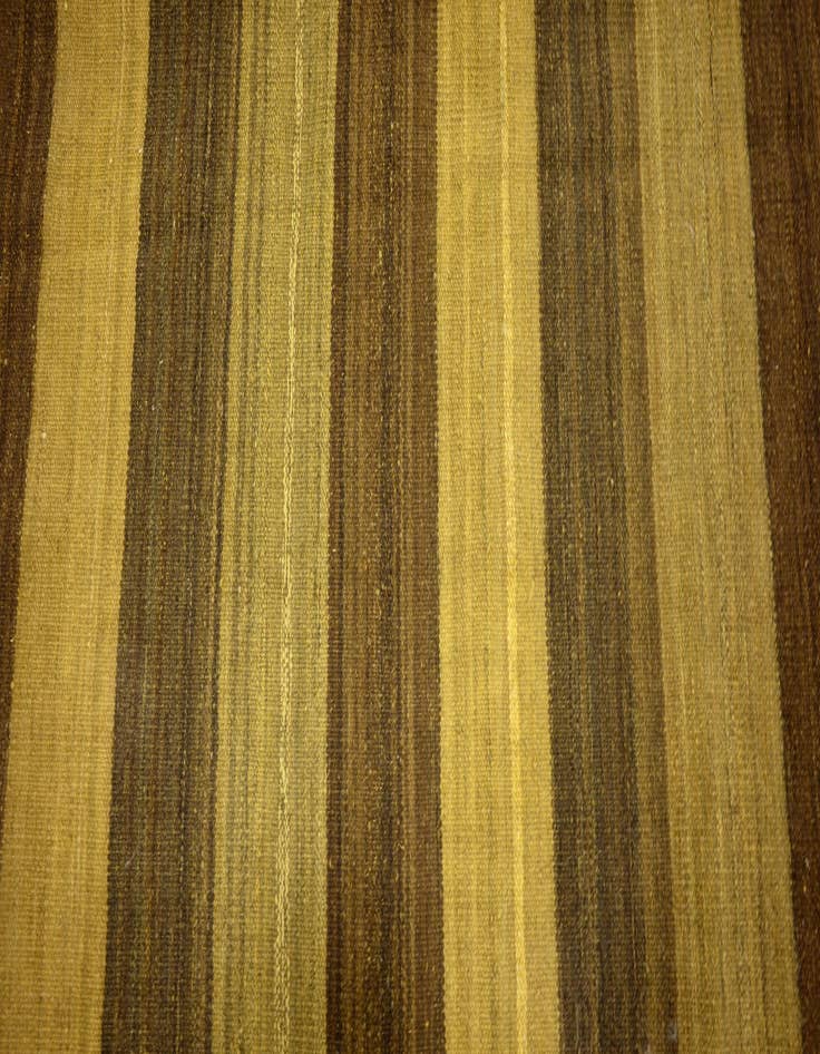 Detail image of  4' 2 x 5' 7  Hand Woven Kilim Afghan Wool Rug