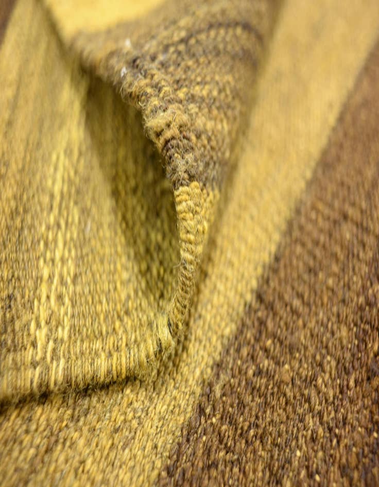 Detail image of  4' 2 x 5' 7  Hand Woven Kilim Afghan Wool Rug