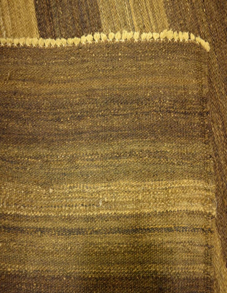 Detail image of  5' x 6' 9  Hand Woven Kilim Afghan Wool Rug