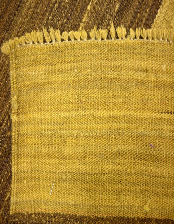 Detail image of  5' 1 x 6' 10  Hand Woven Kilim Afghan Wool Rug