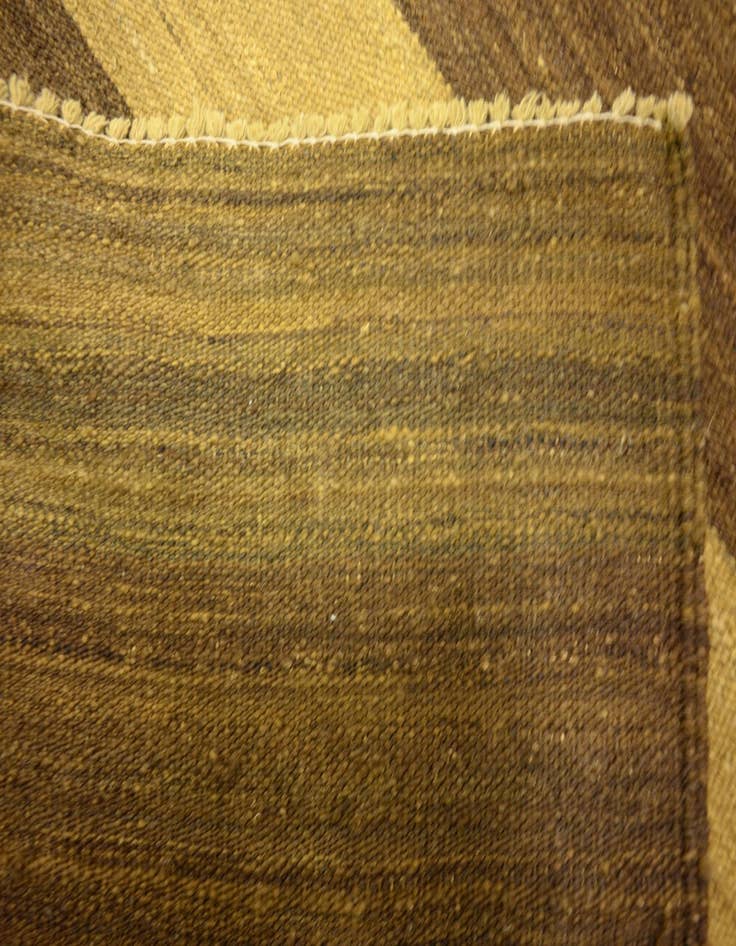 Detail image of  5' 2 x 6' 8  Hand Woven Kilim Afghan Wool Rug