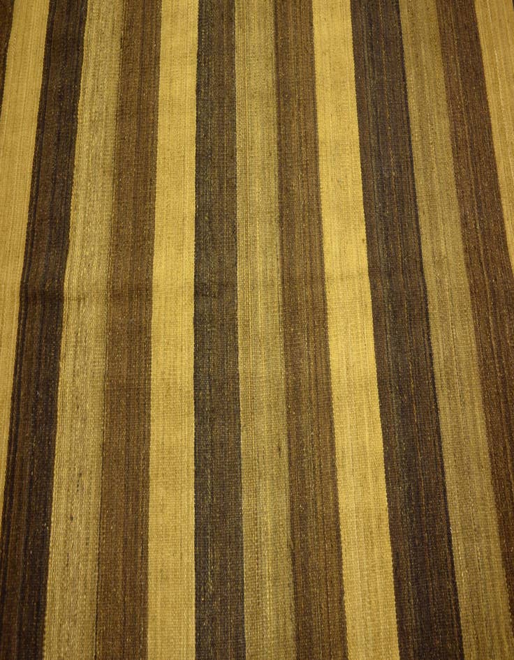 Detail image of  5' 2 x 6' 11  Hand Woven Kilim Afghan Wool Rug