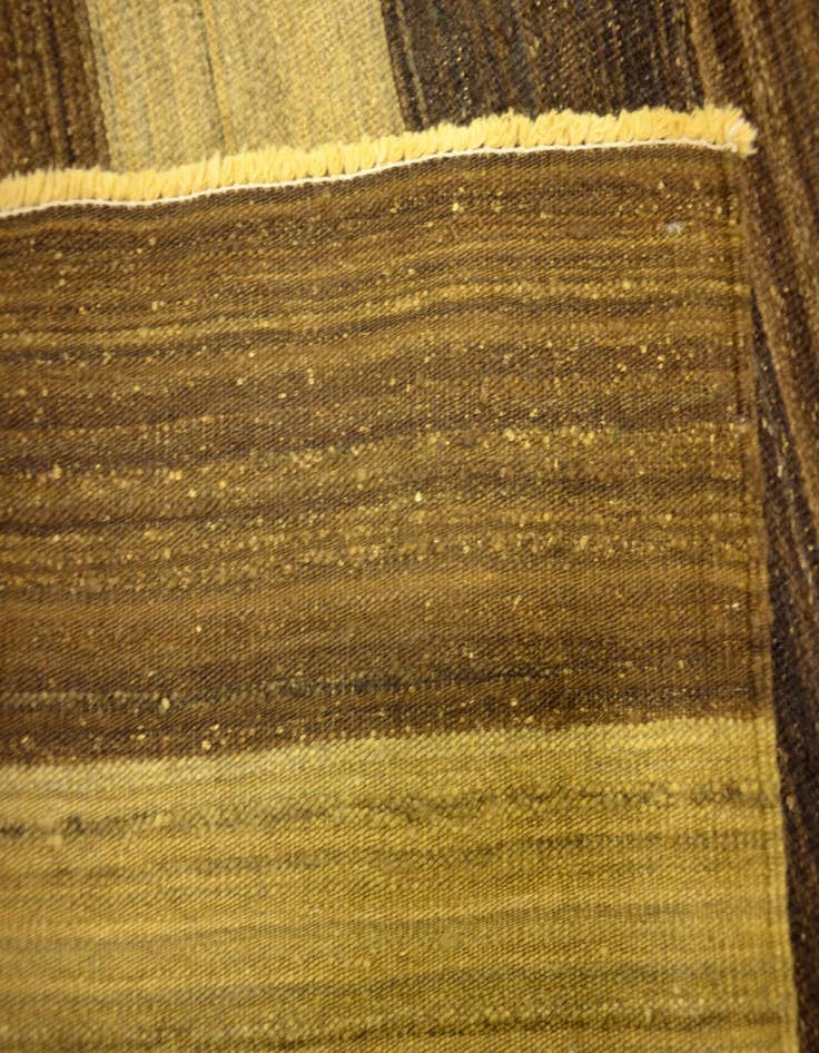 Detail image of  5' 1 x 7'  Hand Woven Kilim Afghan Wool Rug