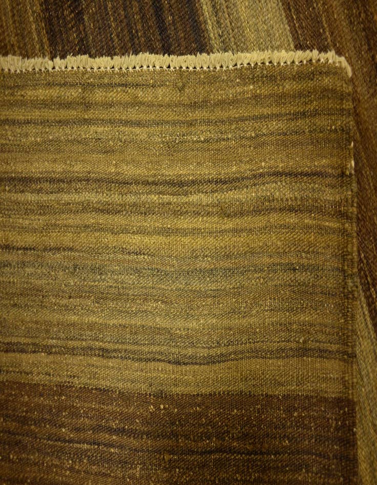 Detail image of  5' 1 x 6' 8  Hand Woven Kilim Afghan Wool Rug