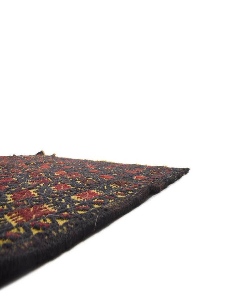 Detail image of  4' 2 x 6'  Hand Woven Kilim Afghan Wool Rug