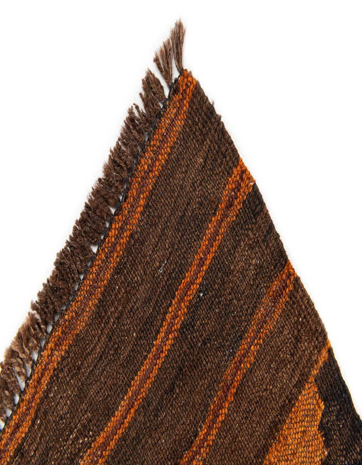 Detail image of  8' 7 x 12' 7  Hand Woven Kilim Afghan Rug