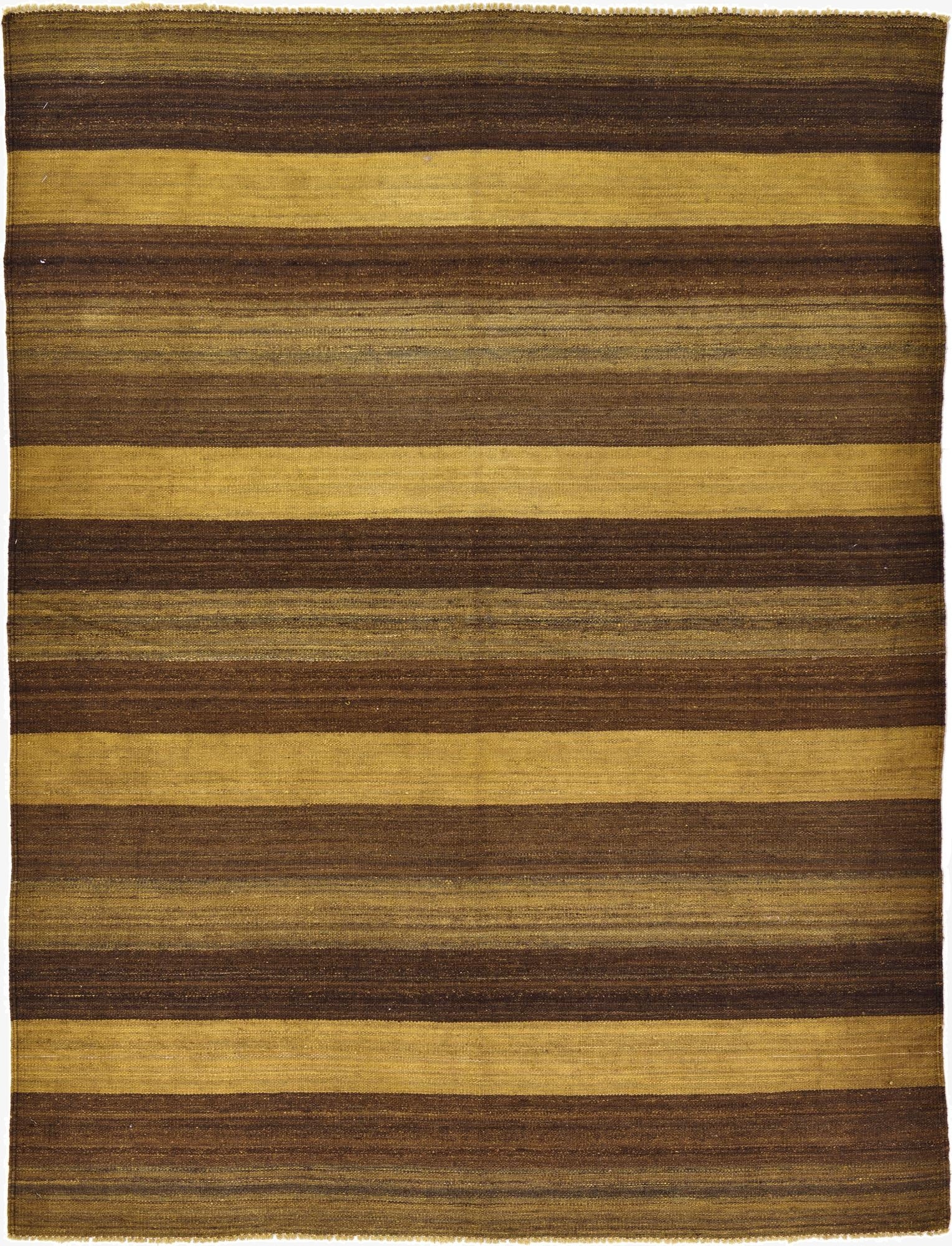  5' 2 x 6' 8  Hand Woven Kilim Afghan Wool Rug