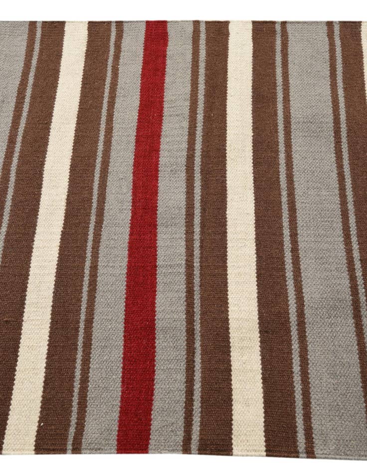 Detail image of  3' x 5' 2  Hand Woven Kilim Dhurrie Wool Rug