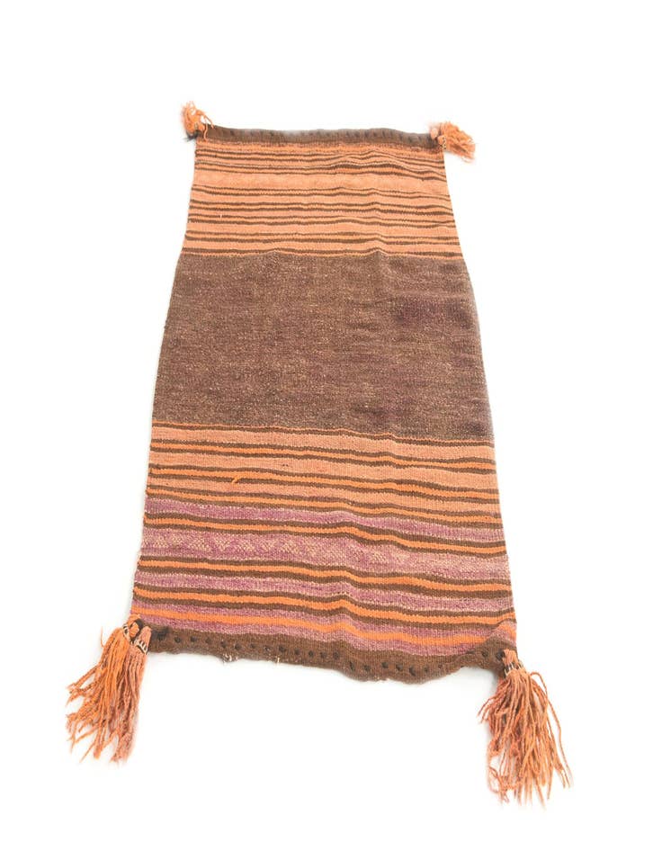 Detail image of  2' 9 x 4'  Hand Woven Kilim Fars Wool Rug