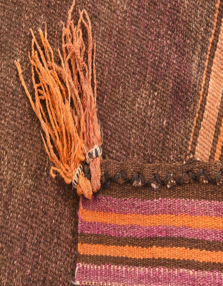 Detail image of  2' 9 x 4'  Hand Woven Kilim Fars Wool Rug