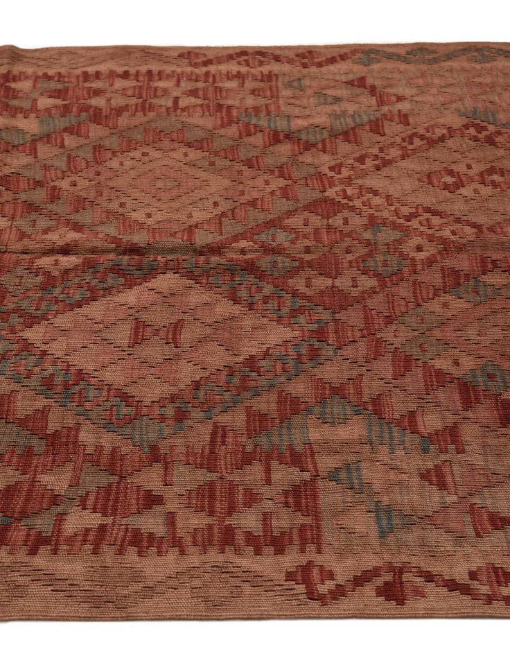 Detail image of  3' 11 x 6' 2  Hand Woven Kilim Fars Wool Rug