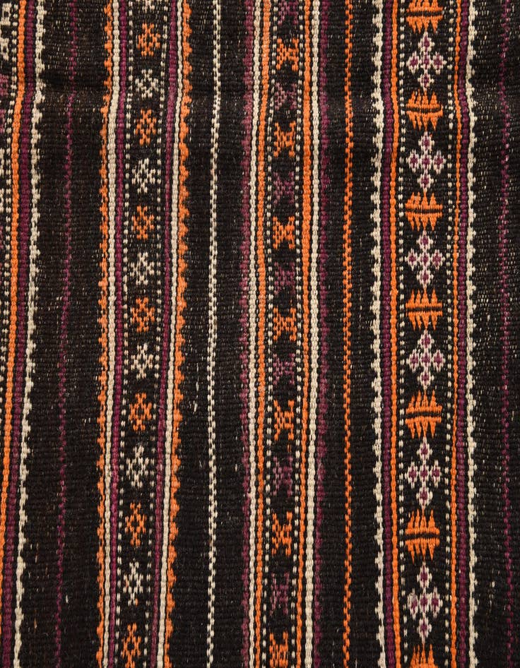 Detail image of  5' 7 x 9' 10  Hand Woven Kilim Fars Wool Rug