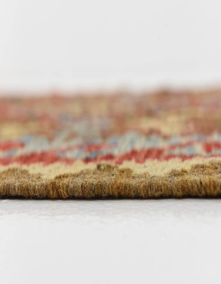 Detail image of  3' 6 x 6' 4  Hand Woven Kilim Maymana Wool Rug
