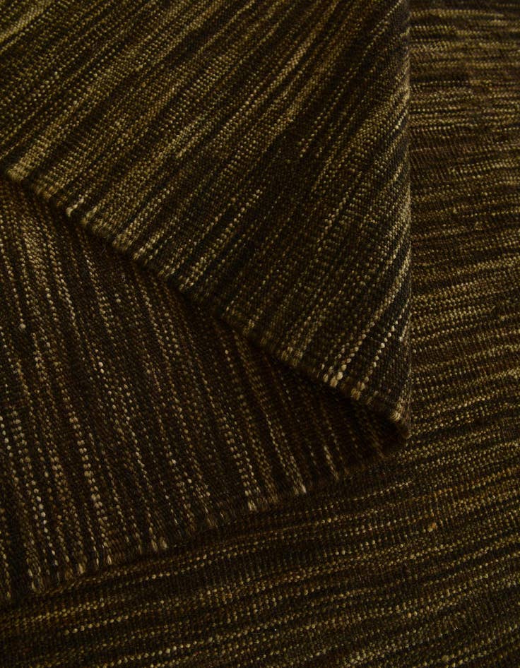 Detail image of 6' 9 x 9' 9 Hand Woven Kilim Modern Wool Rug