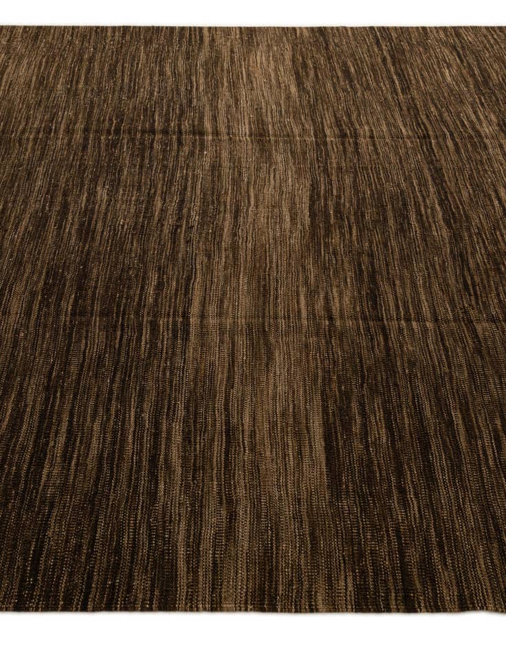 Detail image of  7' 1 x 9' 9  Hand Woven Kilim Modern Wool Rug