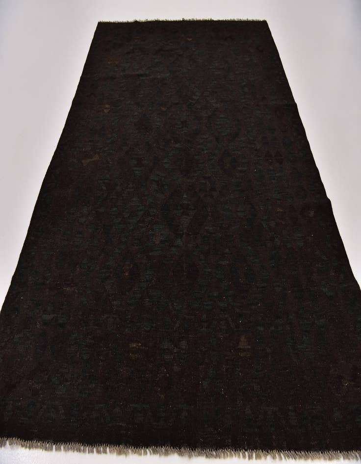 Detail image of  6' x 8'  Hand Woven Kilim Modern Wool Rug