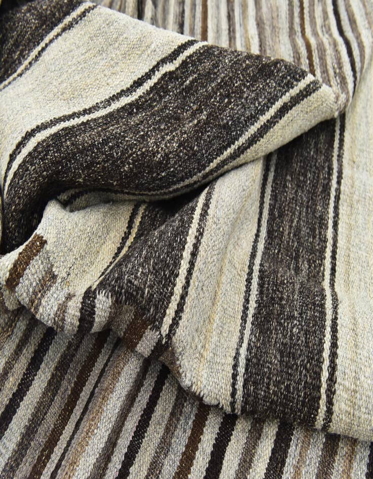 Detail image of  5' 5 x 7' 9  Hand Woven Kilim Modern Wool Rug