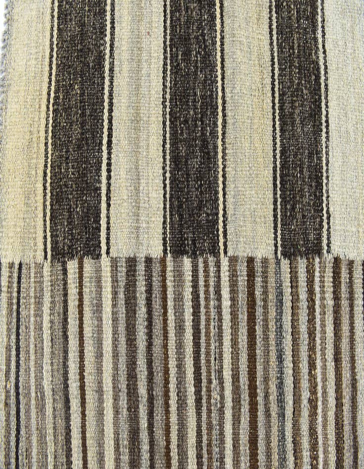 Detail image of  5' 5 x 7' 9  Hand Woven Kilim Modern Wool Rug