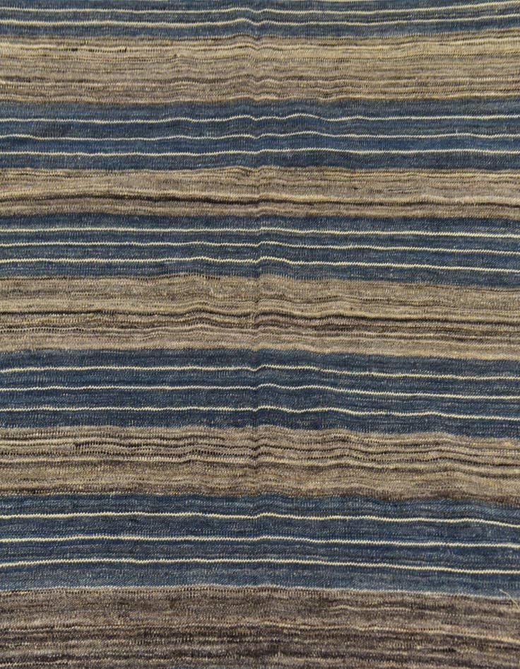 Detail image of  5' 10 x 7' 7  Hand Woven Kilim Modern Wool Rug