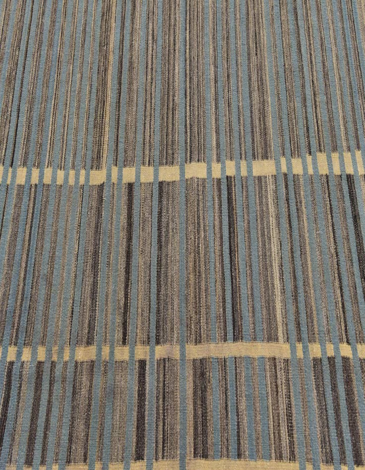 Detail image of  5' 6 x 7' 10  Hand Woven Kilim Modern Wool Rug