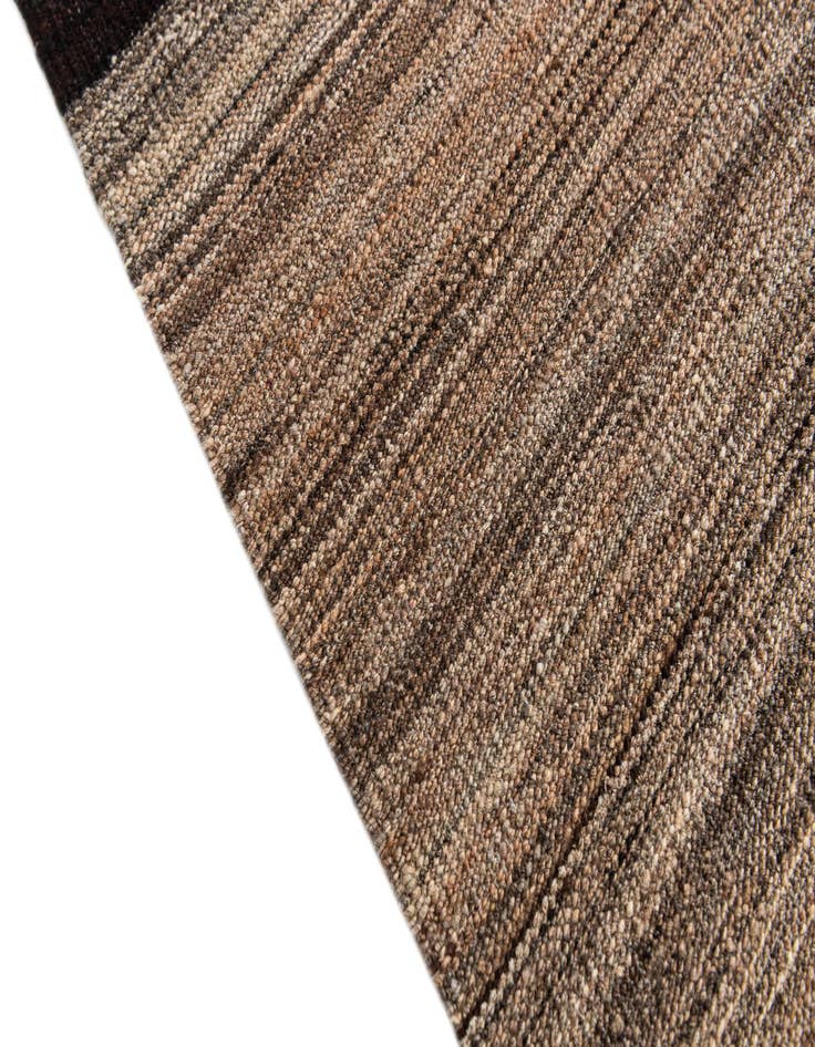 Detail image of  4' 5 x 5' 10  Hand Woven Kilim Modern Wool Rug