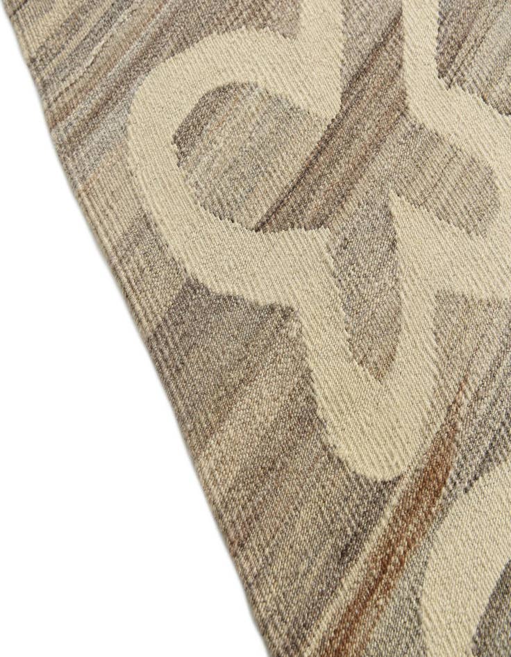 Detail image of  6' 6 x 9' 5  Hand Woven Kilim Modern Wool Rug