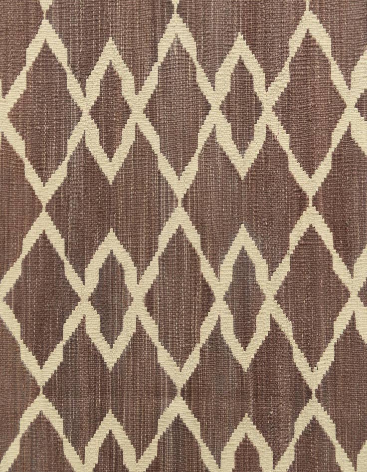 Detail image of  6' x 7' 10  Hand Woven Kilim Modern Wool Rug