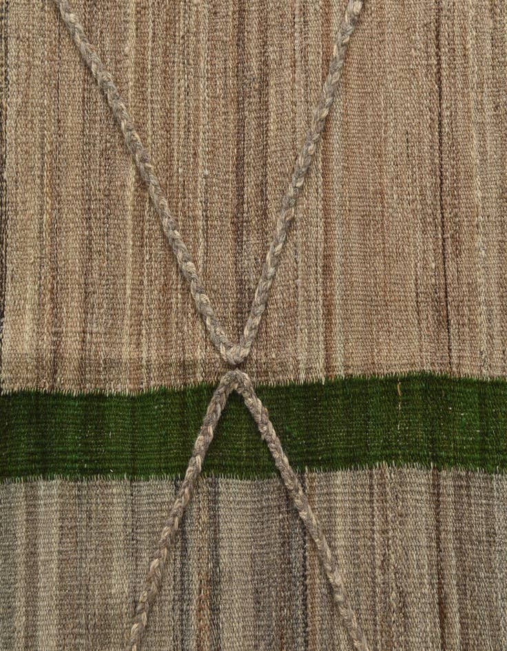 Detail image of  8' 3 x 11'  Hand Woven Kilim Modern Wool Rug