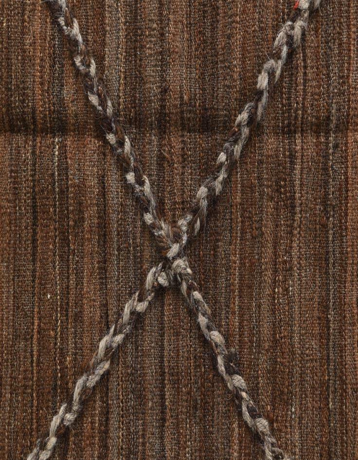 Detail image of  8' 3 x 11'  Hand Woven Kilim Modern Wool Rug