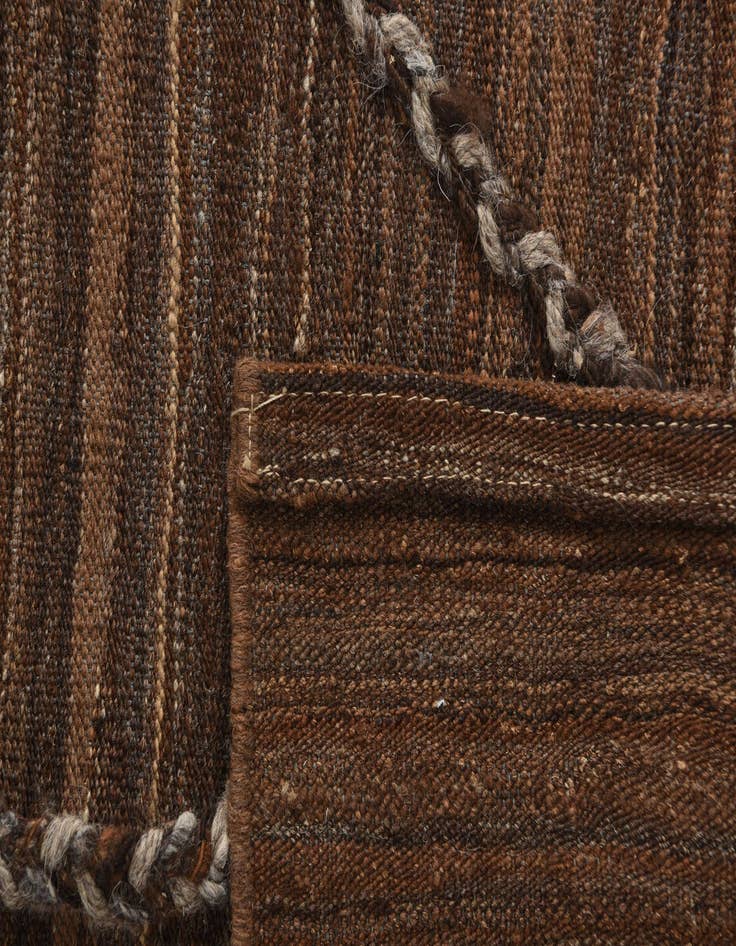 Detail image of  8' 3 x 11'  Hand Woven Kilim Modern Wool Rug