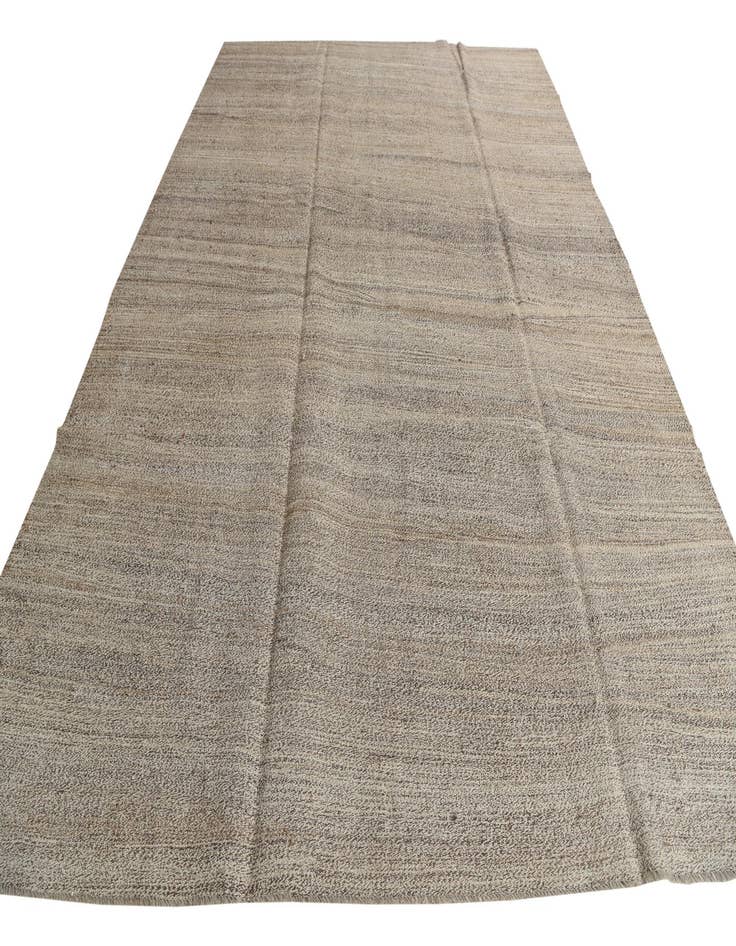 Detail image of  9' 7 x 13' 4  Hand Woven Kilim Modern Wool Rug