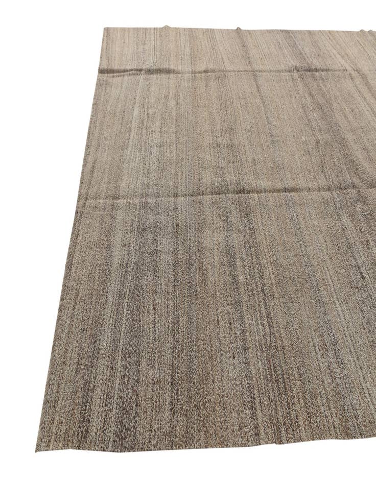 Detail image of  9' 7 x 13' 4  Hand Woven Kilim Modern Wool Rug