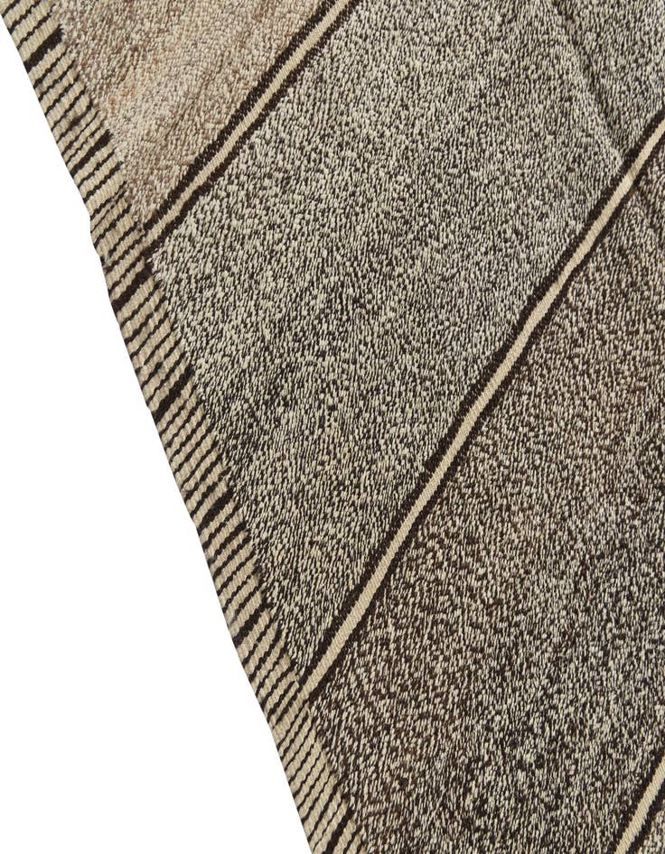 Detail image of  8' 9 x 9' 7  Hand Woven Kilim Modern Wool Rug