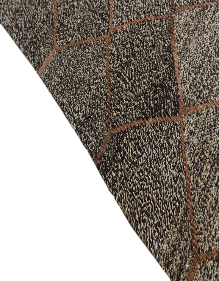 Detail image of  7' 3 x 9' 1  Hand Woven Kilim Modern Wool Rug
