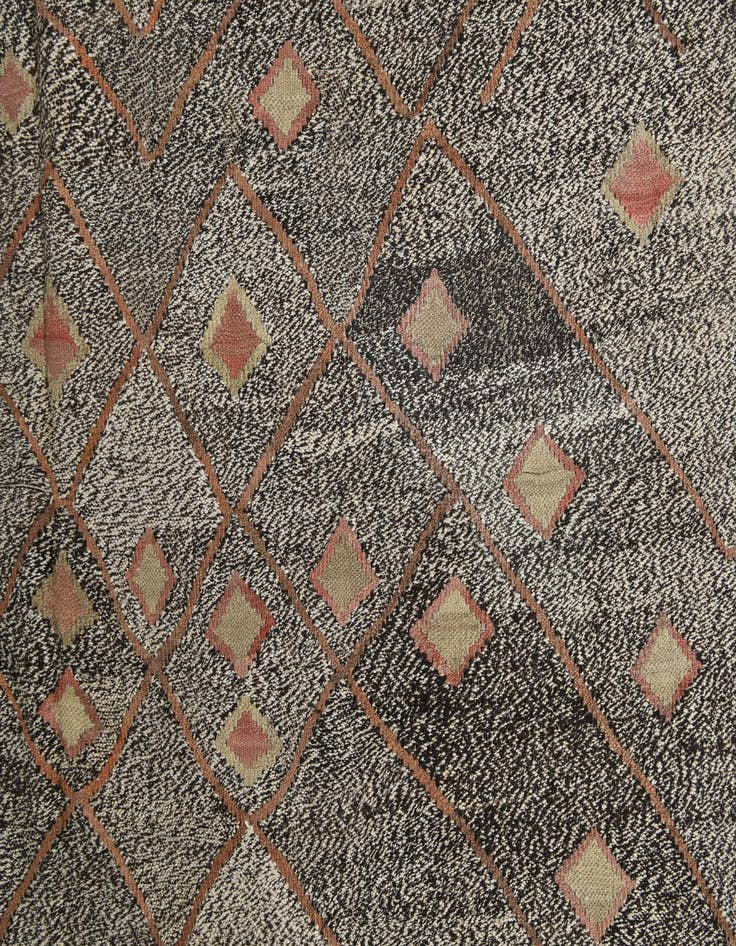 Detail image of  7' 3 x 9' 1  Hand Woven Kilim Modern Wool Rug