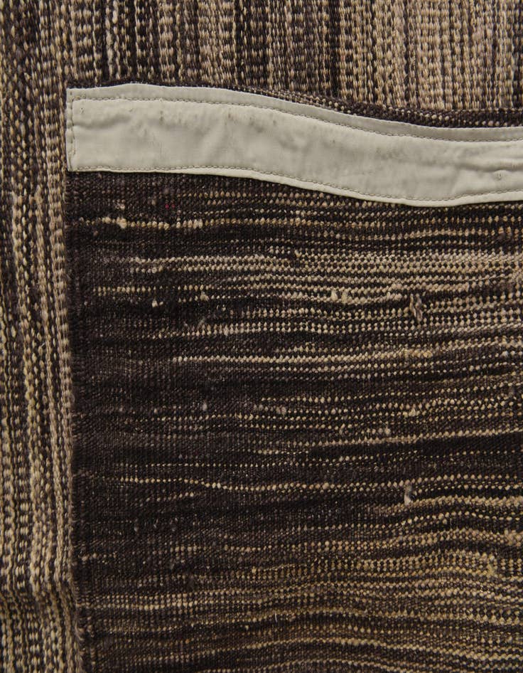 Detail image of  8' x 9' 7  Hand Woven Kilim Modern Wool Rug