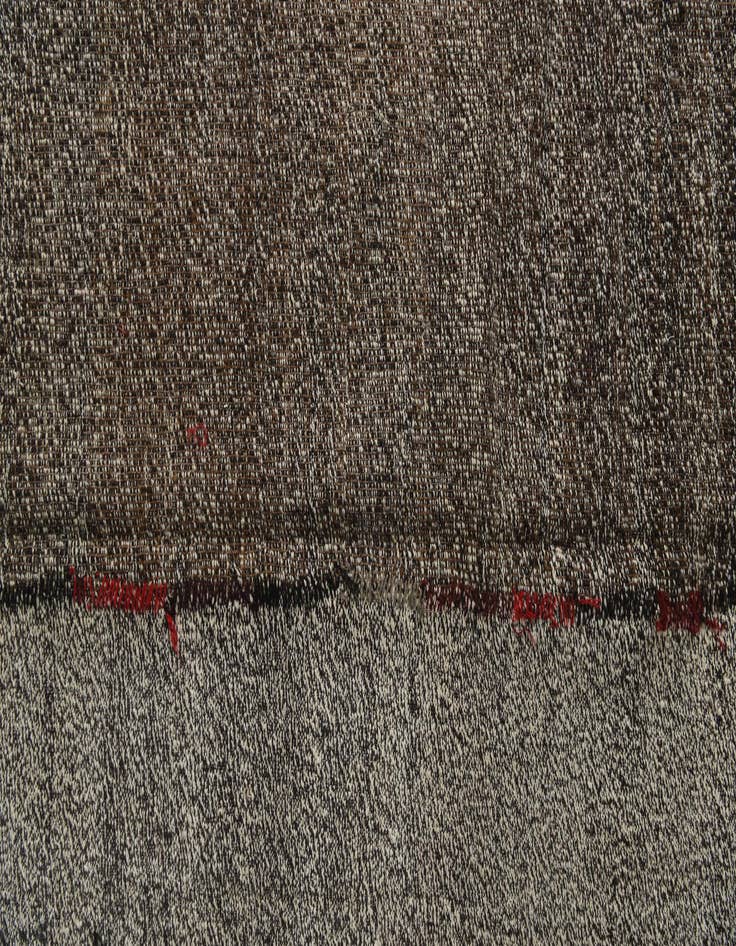 Detail image of  9' 4 x 12'  Hand Woven Kilim Modern Wool Rug