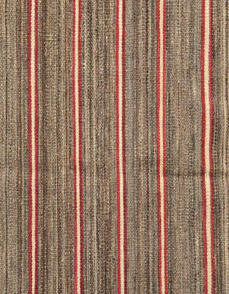 Detail image of  4' 2 x 5' 10  Hand Woven Kilim Modern Wool Rug