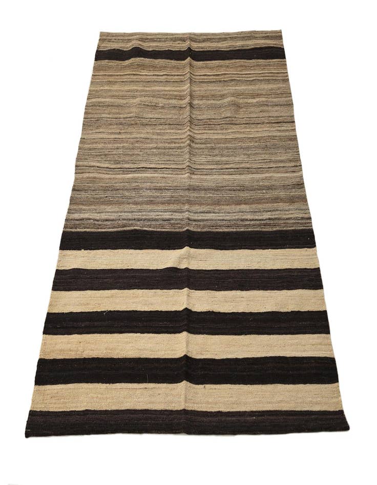 Detail image of  4' 1 x 5' 10  Hand Woven Kilim Modern Wool Rug