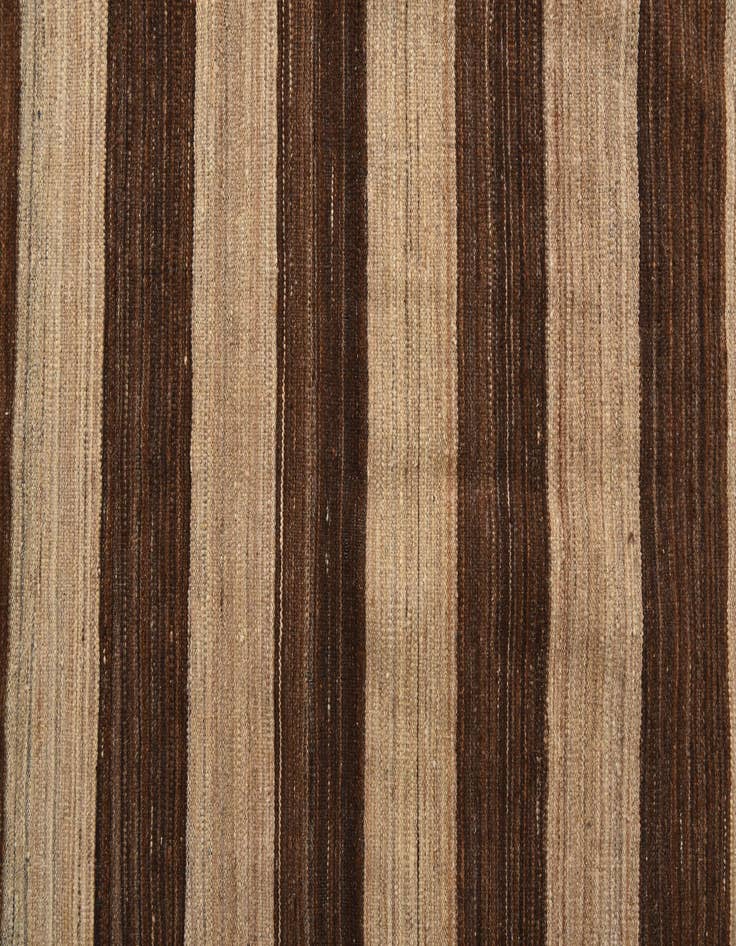 Detail image of  6' 9 x 11' 11  Hand Woven Kilim Modern Wool Rug