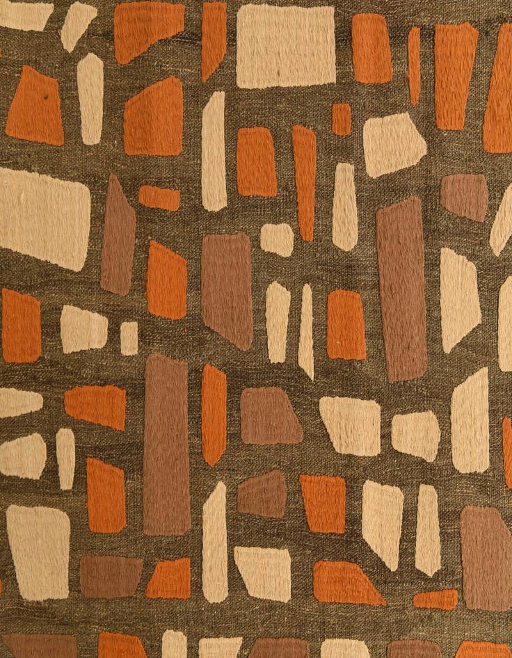 Detail image of  8' 3 x 10' 1  Hand Woven Kilim Modern Rug