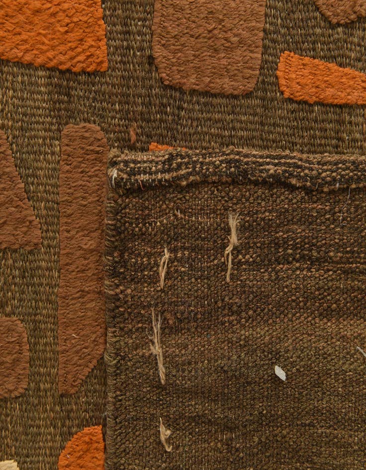 Detail image of  8' 3 x 10' 1  Hand Woven Kilim Modern Rug