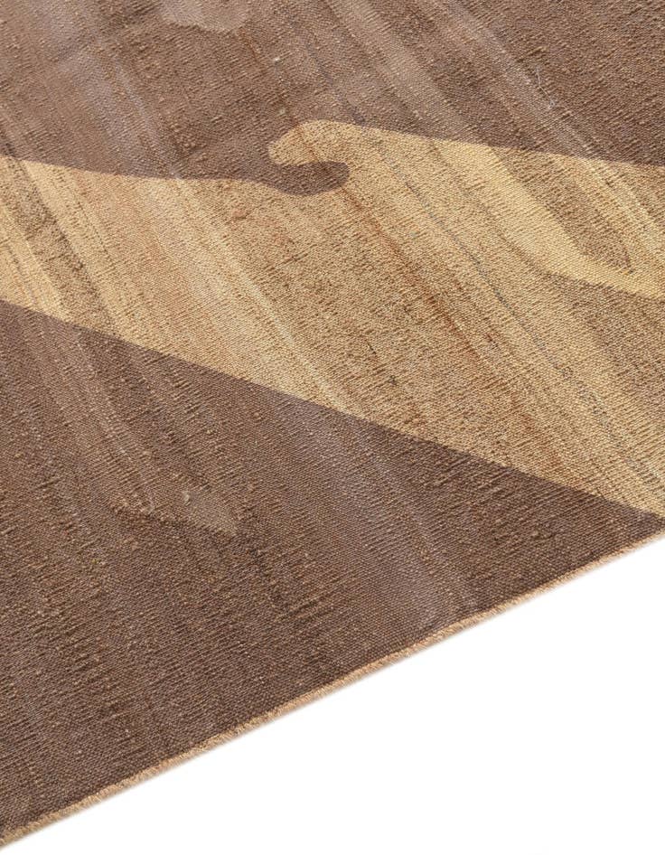 Detail image of  6' 3 x 9' 6  Hand Woven Kilim Modern Wool Rug