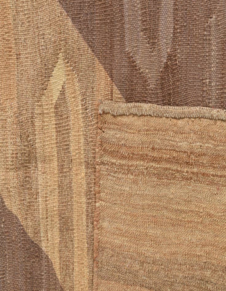 Detail image of  6' 3 x 9' 6  Hand Woven Kilim Modern Wool Rug