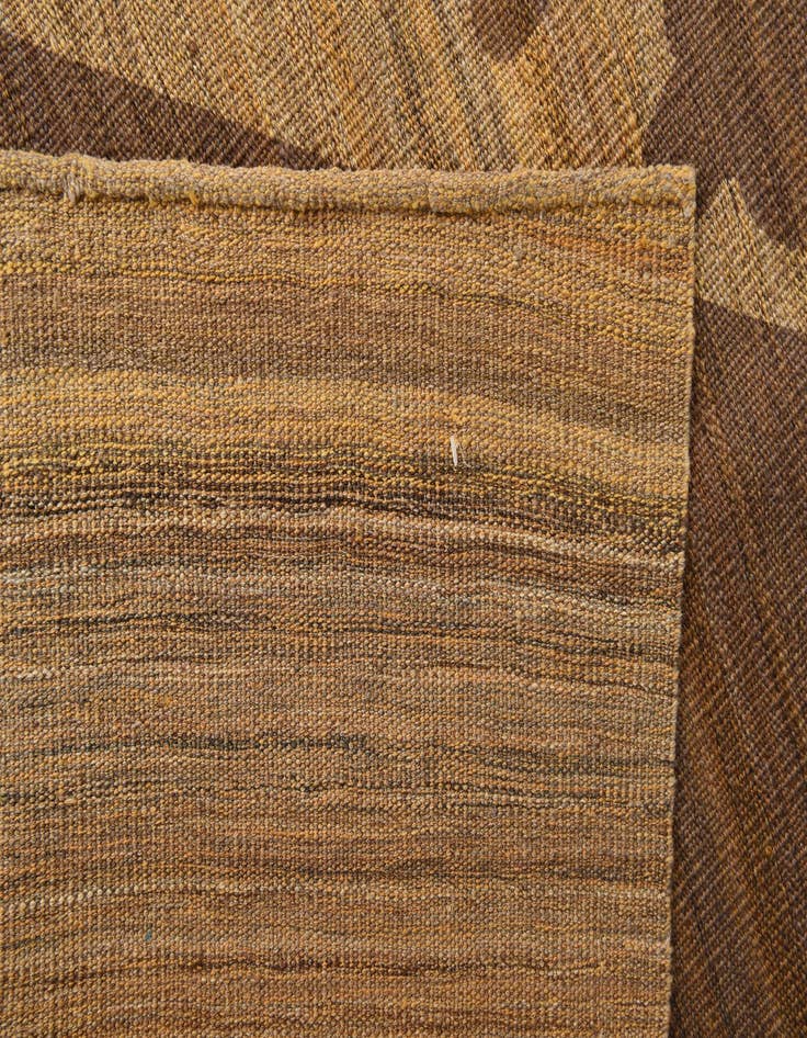 Detail image of  6' 2 x 8' 9  Hand Woven Kilim Modern Wool Rug