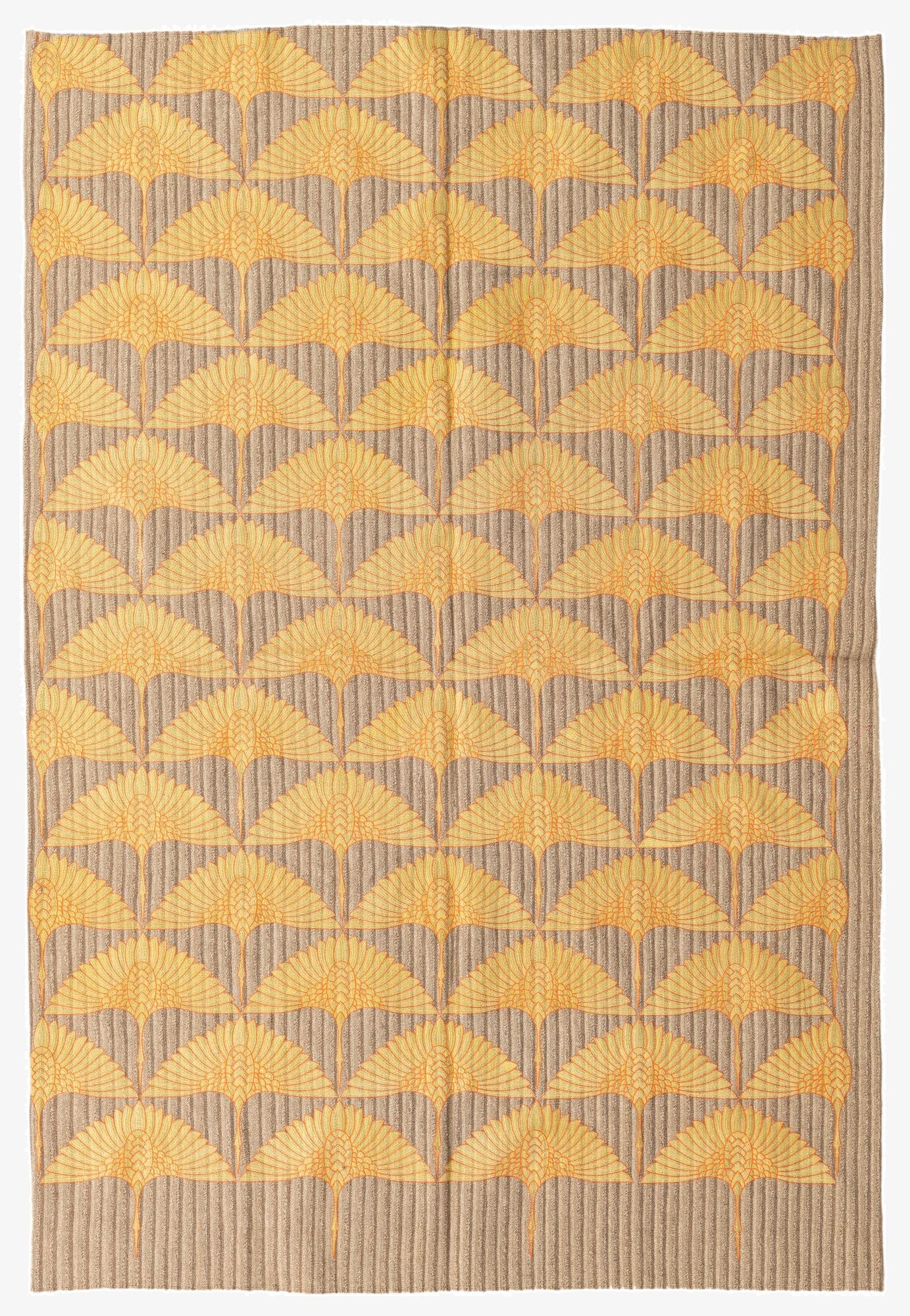  5' 4 x 8'  Hand Woven Kilim Modern Wool Rug