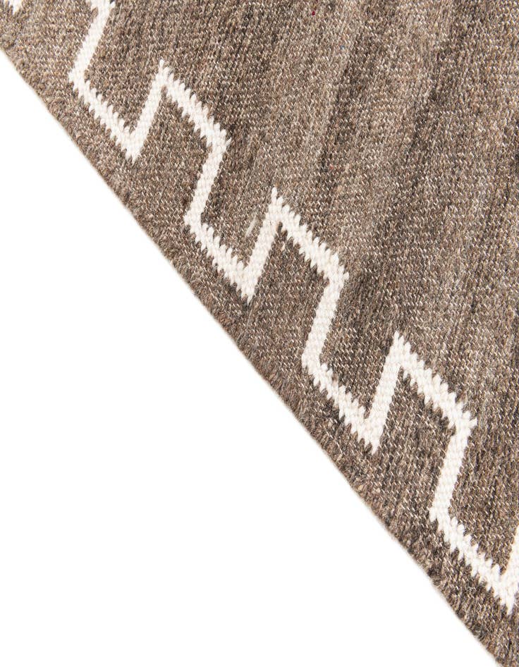 Detail image of  2' 1 x 3' 2  Hand Woven Kilim Wool Rug