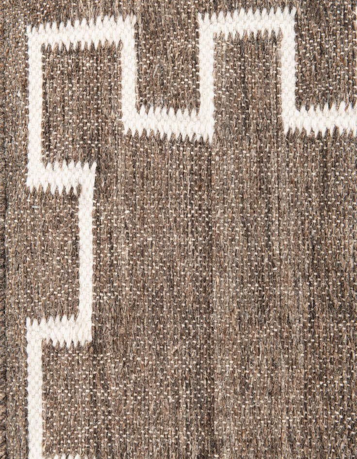 Detail image of  2' 1 x 3' 2  Hand Woven Kilim Wool Rug